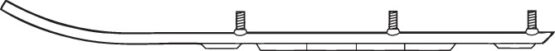 Shaper Runner Bars 7.5"