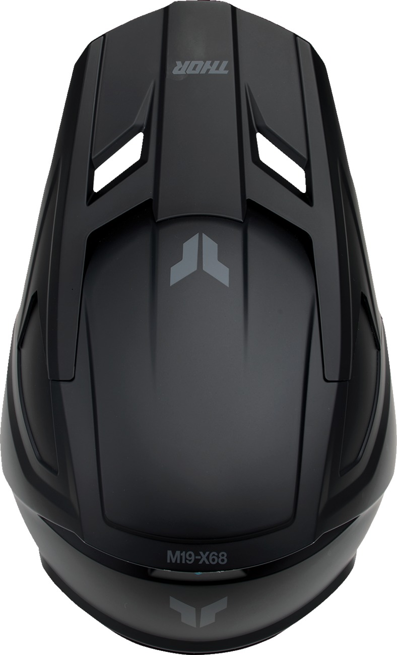 Thor Youth Fleet Blackout Helmet Matte Black Large - Image 5