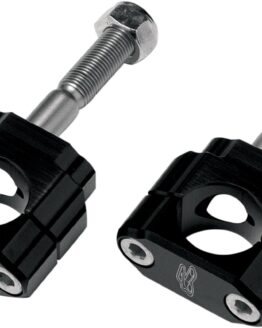 Renthal 28.6mm Handlebar Clamps Black For Yamaha YZ125 YZ250 YZ250F YZ450F