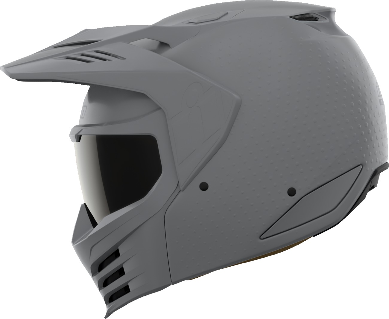ICON Elsinore Monotype Helmet Matte Gray - Small - Image 14
