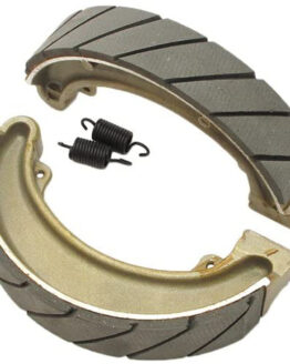 Grooved Front Brake Shoes