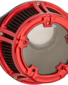 Method Clear Sucker Air Cleaner Kit Red by Arlen Ness