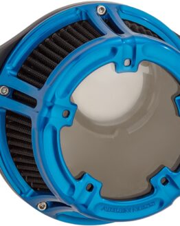 Arlen Ness Method Clear Sucker Air Cleaner Kit Blue Fits 08-16 Models