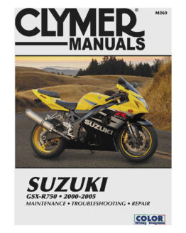 Clymer Repair Manual Suzuki GSX-R750 2000-2005