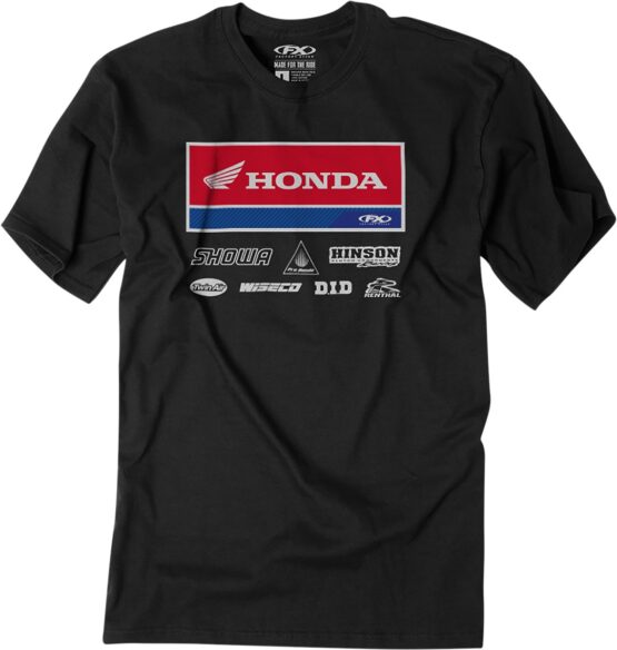 Factory Effex Honda Racewear T-Shirt Black XL Men's