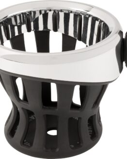 Ciro Gen 2 Drink Holder Chrome 1-1/8 or 1-1/4 in Handlebar Mount