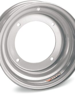 AMS Steel Replacement Wheel 10x5 4/166 Front Chrome/Silver