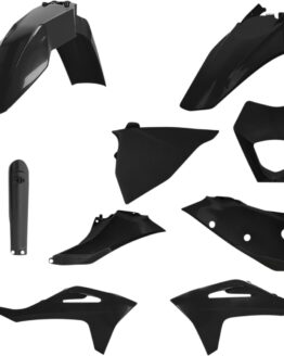 21-23 GasGas EC250/300/250F/350F Full Plastic Kit - Black