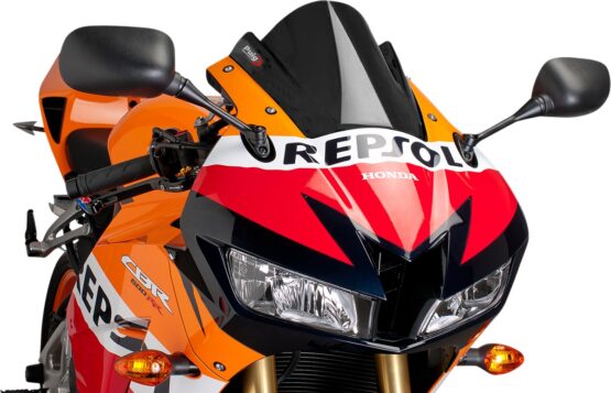 PUIG Z-Racing Windscreen Black For Honda CBR600RR 2013-2025