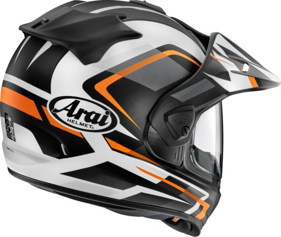 Arai XD-5 Discovery Helmet Matte Orange Frost L - Image 2