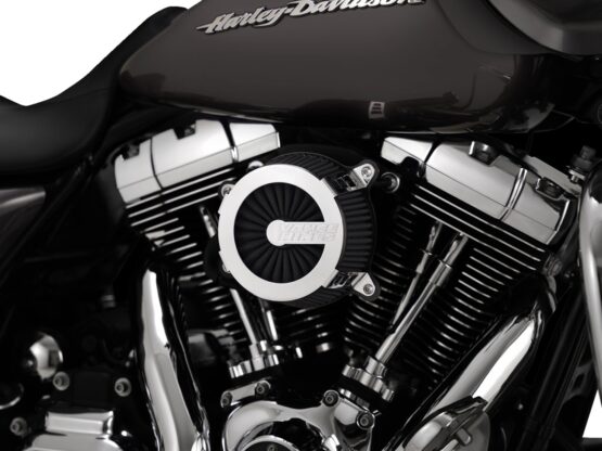 Vance & Hines VO2 Cage Fighter Air Intake Chrome Fits HD Touring 08-16 - Image 4