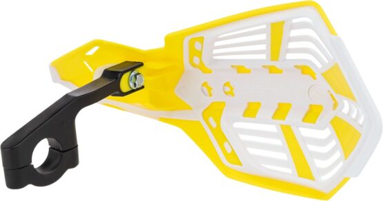 Acerbis X-Future Handguards Yellow/White - Image 2