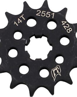 Driven 520 Steel Front Sprocket 14T Black Fits Grom/Z125