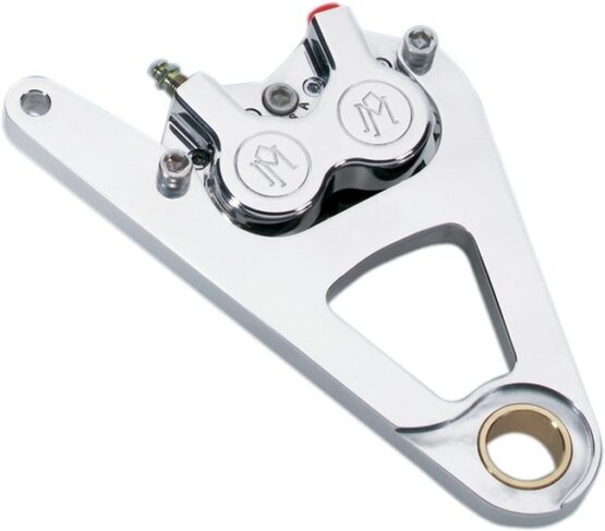 Performance Machine Front 4-Piston Chrome Brake Caliper for 11.5" Discs