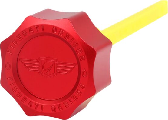 Figurati Designs Performance Magnetic Oil Dipstick Red M8 Touring