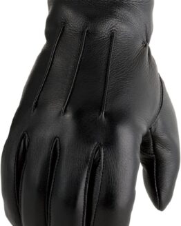 Z1R 938 Deerskin Gloves Black 2XL Men's