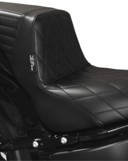 Kickflip Diamond Vinyl 2-Up Seat Black Foam