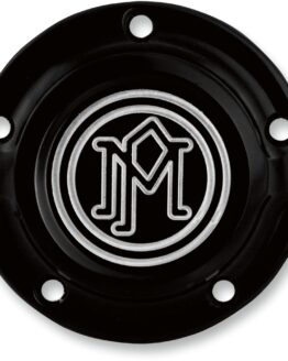 Performance Machine Scallop Ignition Cover 5-Hole Contrast Cut