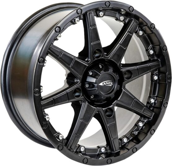 AMS Roll'n 105 Wheel 14x7 Satin Black, 4/110, 5+2 Offset