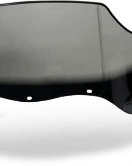 Powermadd Cobra Mid Windshield Smoke Black For Polaris Aggressive Hood