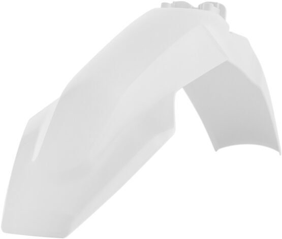 Acerbis Front Fender 20 White Plastic Fits Husqvarna - Image 2