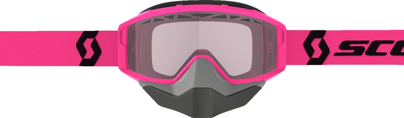 Scott Primal Snow Cross Goggles Pink/Black Rose Lens - Image 3