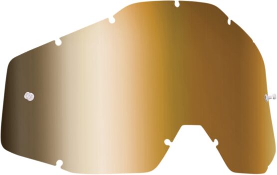 FMF PowerBomb/PowerCore Goggle Lens - True Gold Mirror