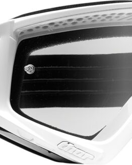 Thor Combat Racer Goggle Clear Lens White/Black Adult Unisex
