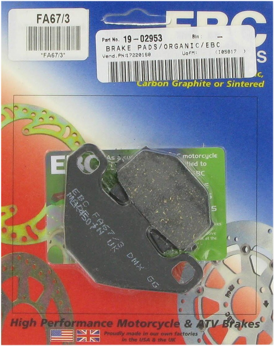 Standard Organic Brake Pads - Image 4