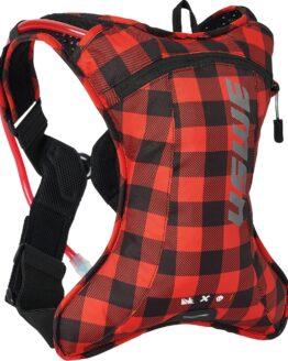 USWE Outlander 2L Hydration Pack Flannel Red/Black