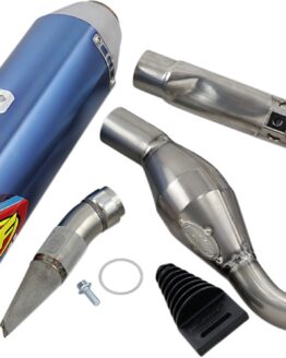 Blue Factory 4.1 Full Exhaust w/Ti Megabomb Header