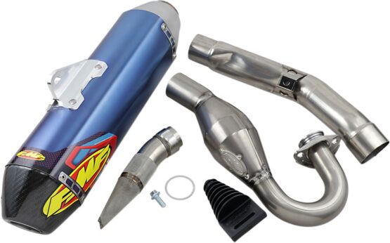 Blue Factory 4.1 Full Exhaust w/Ti Megabomb Header
