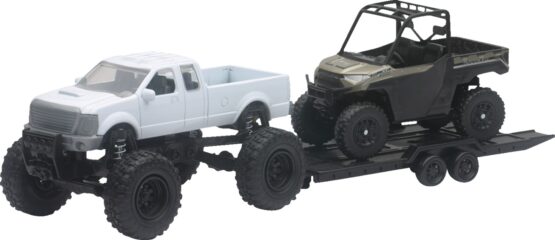 New Ray 1:18 Pickup Truck with Mini Ranger Toy Set - Image 2