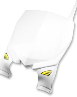 Cycra Stadium Number Plate White Fits 2005+ Yamaha YZ125 YZ250 YZ450F