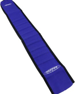 9 Pleat Water Resistant Seat Cover Black/Blue