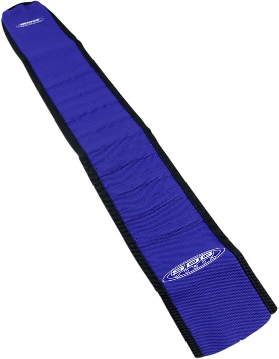 9 Pleat Water Resistant Seat Cover Black/Blue