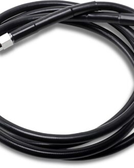 Black 76" Brake Line - DOT -3 AN Universal