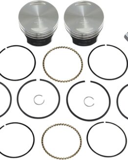 Wiseco Tracker Piston Kit +.010 Flattop 8.5:1 Cr