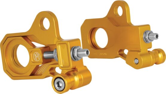 Performance Machine Rear Axle Adjuster Kit Gold Ano - Image 4