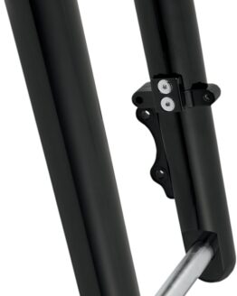 Arlen Ness Hot Leg Fork Legs Black Smooth Single Disc