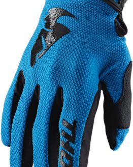 Thor Youth Sector Gloves Large Blue Black Unisex