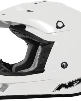 FX-17 Full Face Offroad Helmet Gloss White Medium