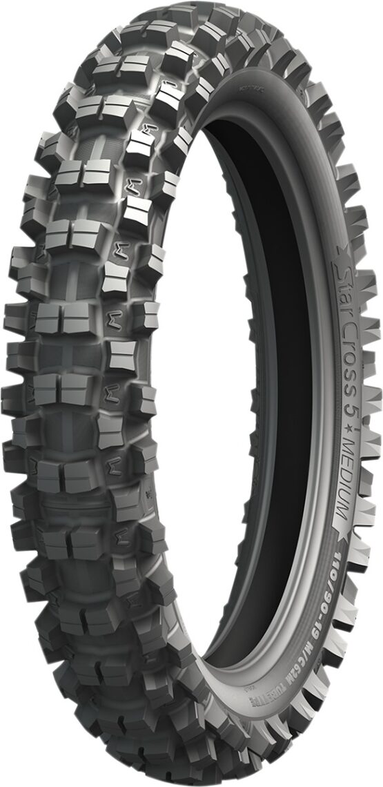90/100-14 StarCross 5 Medium Rear Motorcycle Tire -  TT