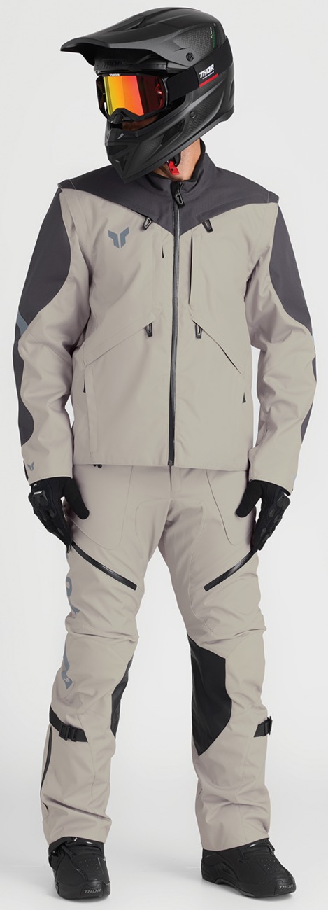 Thor Terrain Over-the-Boot Pants Sand/Black Men's Size 44 - Image 4