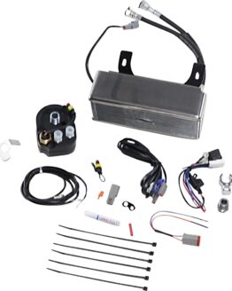 UltraCool Chrome Oil Cooler Kit For Harley Touring 1994-2008