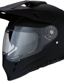 Range Solid Full Face Snow Helmet Matte Black Medium