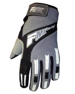 FMX Zaca MX Gloves Gray/White/Black - Unisex Large Textile