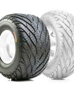 Afterburn Street Force Front or Rear Tire 25x10R-12 4-Ply