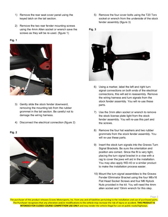 Fender Eliminator Kit - Image 3