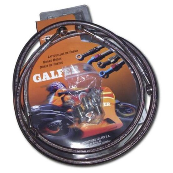 Stainless Steel Front Brake Line Kit - 2 Lines - Image 3